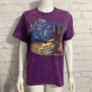 Sedona Arizona Tourist Destination Shirt Medium Purple Kokopelli Tie Dye - Picture 1 of 5