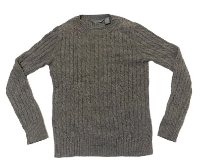 Suéter tejido con cable Hillard & Hanson para mujer talla M manga larga mezcla de cachemir usado en excelente estado Foto 1 de 4