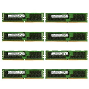 Samsung( 8 x 16GB )128GB 2666MHz ECC RAM 2Rx4 DDR4 Registered DIMM Server Memory - Picture 1 of 4