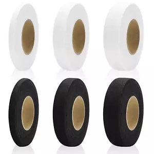 6 Rolls Iron on Hem Tape (1/0.8/0.4 Inch, 420 Yards Total), Double Sided Fabric  - Picture 1 of 12