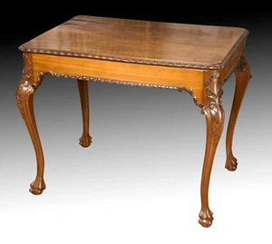 Writing table. Mahogany. 19th century. - Picture 1 of 4