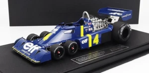 Tyrell F1 P34 Elf 6 Wheels #4 2nd 1976 Sweden GP w/ Display Case in 1:18 scale - Picture 1 of 2