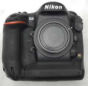 Nikon D4 16.2 MP CMOS FX Digital SLR Full 1080p HD Video Body Only DEFECTIVE - Picture 1 of 14