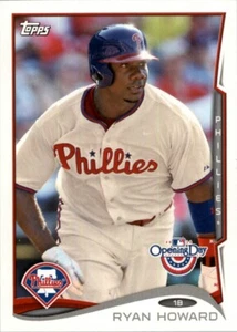 2014 Opening Day Ryan Howard #203 - Picture 1 of 2