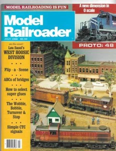 Modelo de ferrocarril - julio de 1988 (una nueva dimensión en escala O) tren en miniatura - Imagen 1 de 2