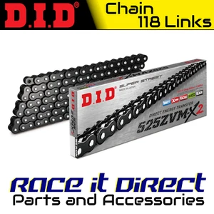 DID Chain for Honda CBR650 F / FA 2014-2018 Black/Silver ZVM-X2 - Picture 1 of 9