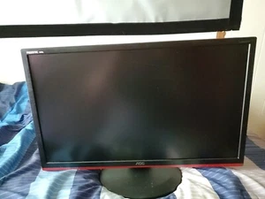 AOC G2460PF 24” Gaming Monitor, FreeSync, FHD (1920x1080), TN Panel, 144Hz, 1ms - Picture 1 of 5