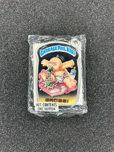 Prendedor vintage 1986 Garbage Pail Kids Topps Up Chuck "Gross" - Imagen 1 de 2