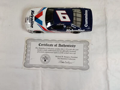 Hamilton 1995 1:24 #6 Mark Martin Valvoline T-Bird certificado de autenticidad Foto 1 de 4