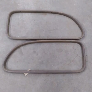 1937 Ford Sedan Club Coupe door Window Garnish Molding Trim Pair Flathead V8 2dr - Picture 1 of 24