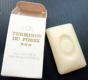SOAP SAVON SAVONNETTE HÔTEL TERMINUS DU FOREZ St ETIENNE RESTO LA LOCO 10 g MAXI - Imagen 1 de 2