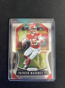 2019 PANINI PRIZM PATRICK MAHOMES QB KANSAS CITY CHIEFS CARD #210 - Picture 1 of 2