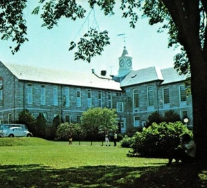 Postal vintage Green Hall Kingston Campus University Rhode Island anscocromada - Imagen 1 de 3