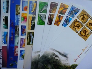 10 New Zealand 2001 FDC's - Picture 1 of 1