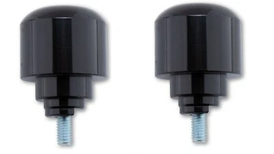 Original handlebar weights 2 pieces pair bar ends Honda models handlebar end pieces Black - Image 1 of 3
