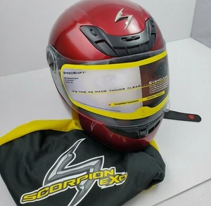 Scorpion EXO Full Face Motorcycle Helmet Size Small Street Racing New with Bag - Picture 1 of 10