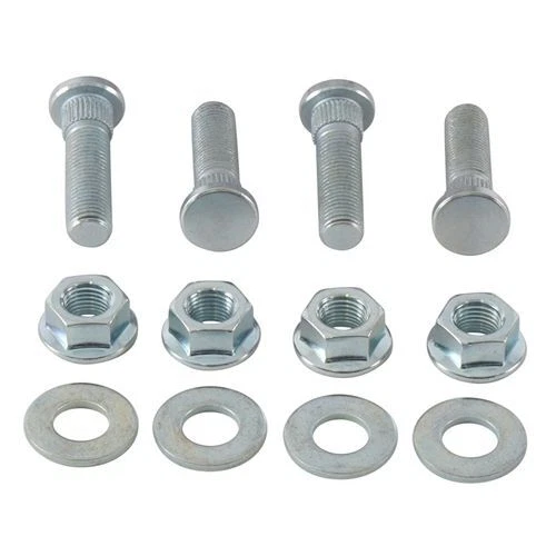 Wheel Stud + Nut Kit Rear For Polaris Ranger 4x4 400 10-14,4x4 500 Crew 2011 - Image 1 of 1