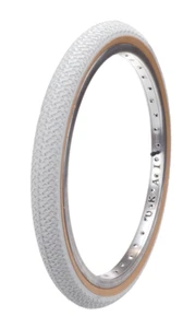 Kenda K55 freestyle tread BMX bicycle gumwall tire - 20" X 1.75 - WHITE - Picture 1 of 2