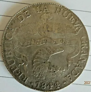 1844 KOLUMBIEN GRANADA BOGOTA 8 ECHTE SCHÖNE VZ S-583 - Bild 1 von 10