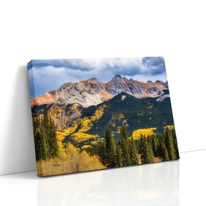 Colorado San Juan Mountains Wall Art Print, Fall Colors Home Decor - Picture 1 of 17