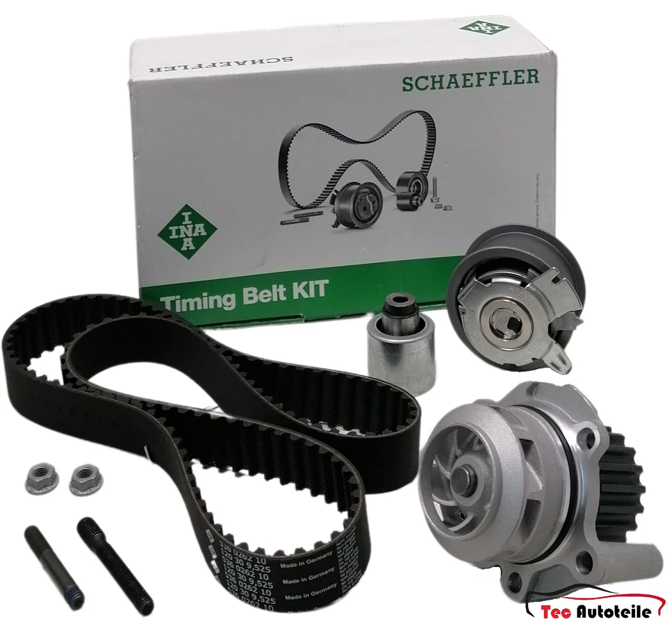 INA Timing Belt Kit + Water Pump Audi Seat Skoda VW Sharan 1.9 TDI AUY ASZ BMM - Image 1 of 1