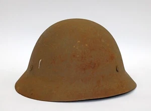Casco de Colección Ejército Imperial Japonés Segunda Guerra Mundial Militar Acero Hierro Coleccionable Japón - Imagen 1 de 8