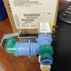 Válvula de agua de refrigerador para bañera de hidromasaje Kenmore WP12544124 PIEZA NUEVA DE FABRICANTE DE EQUIPOS ORIGINALES - Imagen 1 de 1