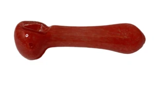 Red Tobacco Spoon Pipe | 2.75" - Picture 1 of 3