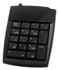 Accuratus 100 - PS/2 Numeric Keypad - Black