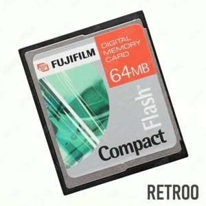 Fujifilm CompactFlash 64MB CF Type-I Speicherkarte für Digitalkameras Retroo - Bild 1 von 1