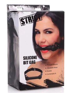 Strict Silicone Bit Gag - Picture 1 of 4