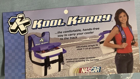 Vintage NASCAR 2001 JEFF GORDON Kool Karry Ice Chest Carrier NEW Cover