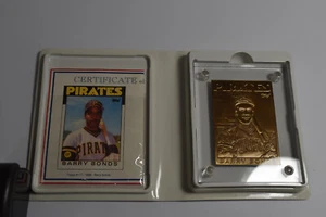 Topps The Highland Mint Card Bronze 1986 Barry Bonds Rookie 1510 /5000 - Picture 1 of 5