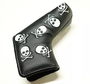 Skull And Crossbones Blade Putter HeadCover - Picture 1 of 2