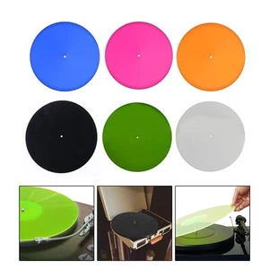 Slip Mat High Quality Acrylic Acrylic Turntable Slip Mat Anti Static LP Mat - Picture 1 of 29