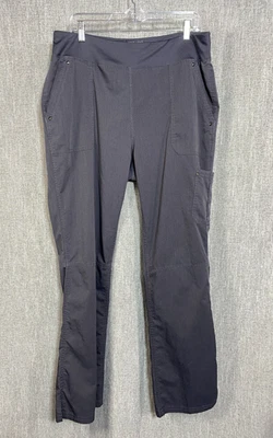 Pantalones de yoga Athleisure Ease, gris estaño, remaches, manos curativas etiqueta púrpura, LT Foto 1 de 4