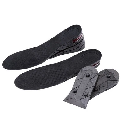 AZPRIME COPPIA DI SOLETTE ALZATACCO PLANTARE COMPONIBILI +3 +5 +7 CM ALZA STATURA REGOLA