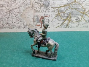 Altes Massepferd mit dazugehörigem Soldaten - Bild 1 von 5