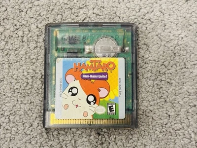 Hamtaro: Ham-Hams Unite Nintendo Game Boy Color Cartridge, 2002, Tested - Image 1 of 4