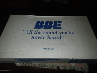 BBE Sound INC. 362NR Rackmount Sonic Maximizer Noise Reduction Rack Mount Audio - Image 1 of 4