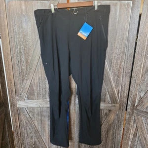 Pantalones Columbia Para Hombre 40x30 Negro Omni-Sombra Ligeros Senderismo Aire Libre Sendero Nuevos - Imagen 1 de 13