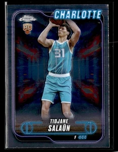 2024-25 Topps Chrome Tidjane Salaun #148 Rookie - Picture 1 of 2