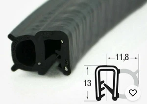 Kantenschutz Dichtungsprofil Gummidichtung - Bild 1 von 2