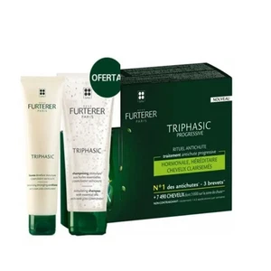 Rene Furterer Triphasic Progressive Anti-Hair Loss Treatment 8x5.5ml Set 3 Piece - Foto 1 di 1