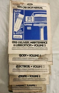 1979 FORD CAR SHOP MANUAL SET 5 ORIGINAL BOOKS Volumes 1-5 MERCURY & LINCOLN  - Bild 1 von 24