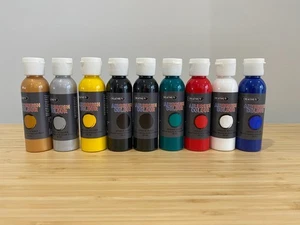 Creative PL. Water Based Airbrush Paint Bundle (9 Bottles) 60ml each Brand New - Picture 1 of 11