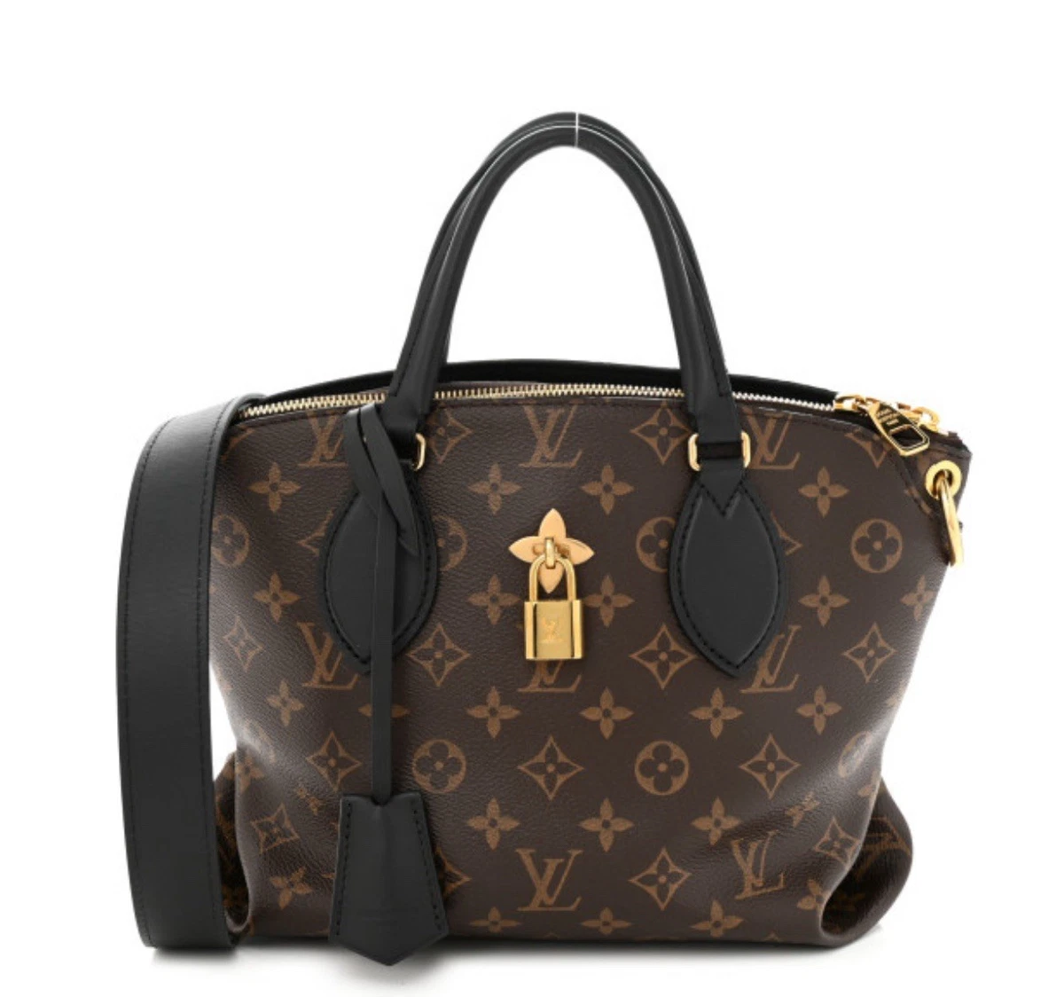 Louis Vuitton ブラック ハンドバッグ モノグラム・フラワー Louis Vuitton フローラル スモール バッグ & ハンドバッグ 女性用 | eBay