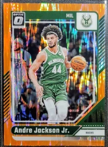 2024-25 Panini Donruss Optic Basketball - #1 Andre Jackson Jr. Orange Shock /225 - Picture 1 of 2