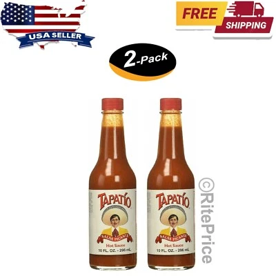 Tapatio Salsa Picante Salsa Caliente 10 OZ Comida Especias Condimento (paquete de 2) - Envío Gratis Foto 1 de 4