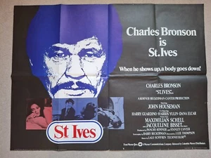 St Ives Original Film Cinema Movie Poster Charles Bronson, Jacqueline Bisset - Picture 1 of 6